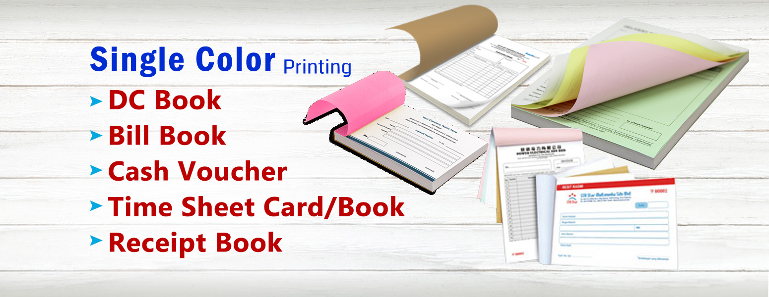 Bill Book Printing Service in walajabad